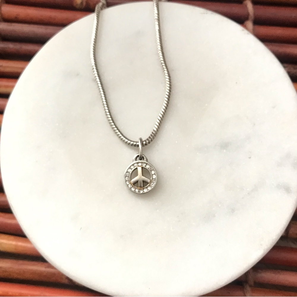 Brighton Peace Pendant Necklace